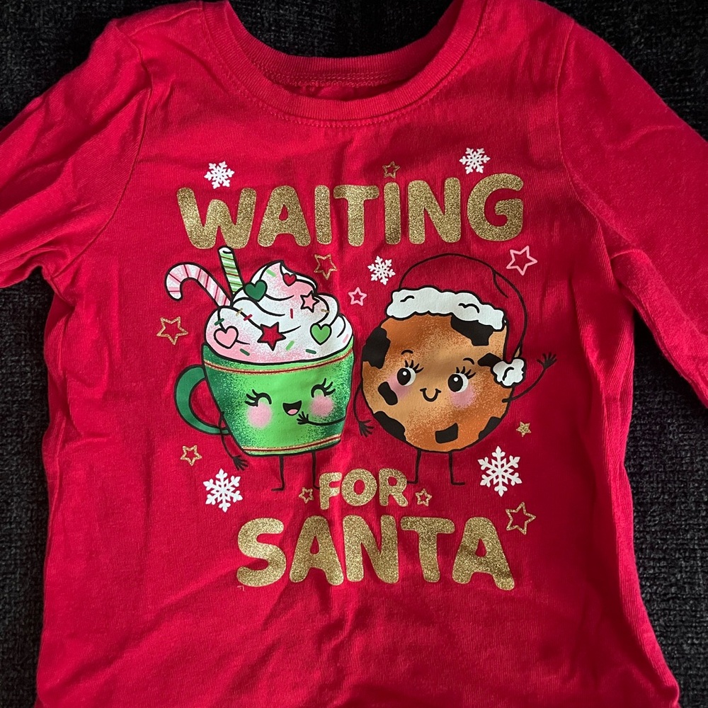 Christmas Long Sleeve Shirts for Toddler Boy or Girl